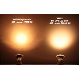 LED Illuminant Spotlight- GU10 - 5W 3000K
