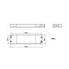 LED power supply unit constant voltage / 12V DC / 15W